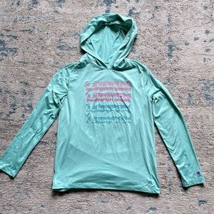 Girls Champion hooded top